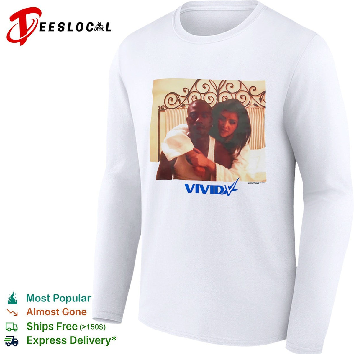 Kim Kardashian and Ray J Vivid shirt
