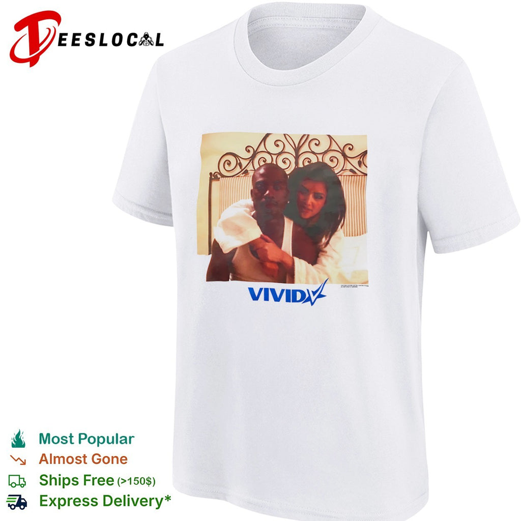 Kim Kardashian and Ray J Vivid shirt