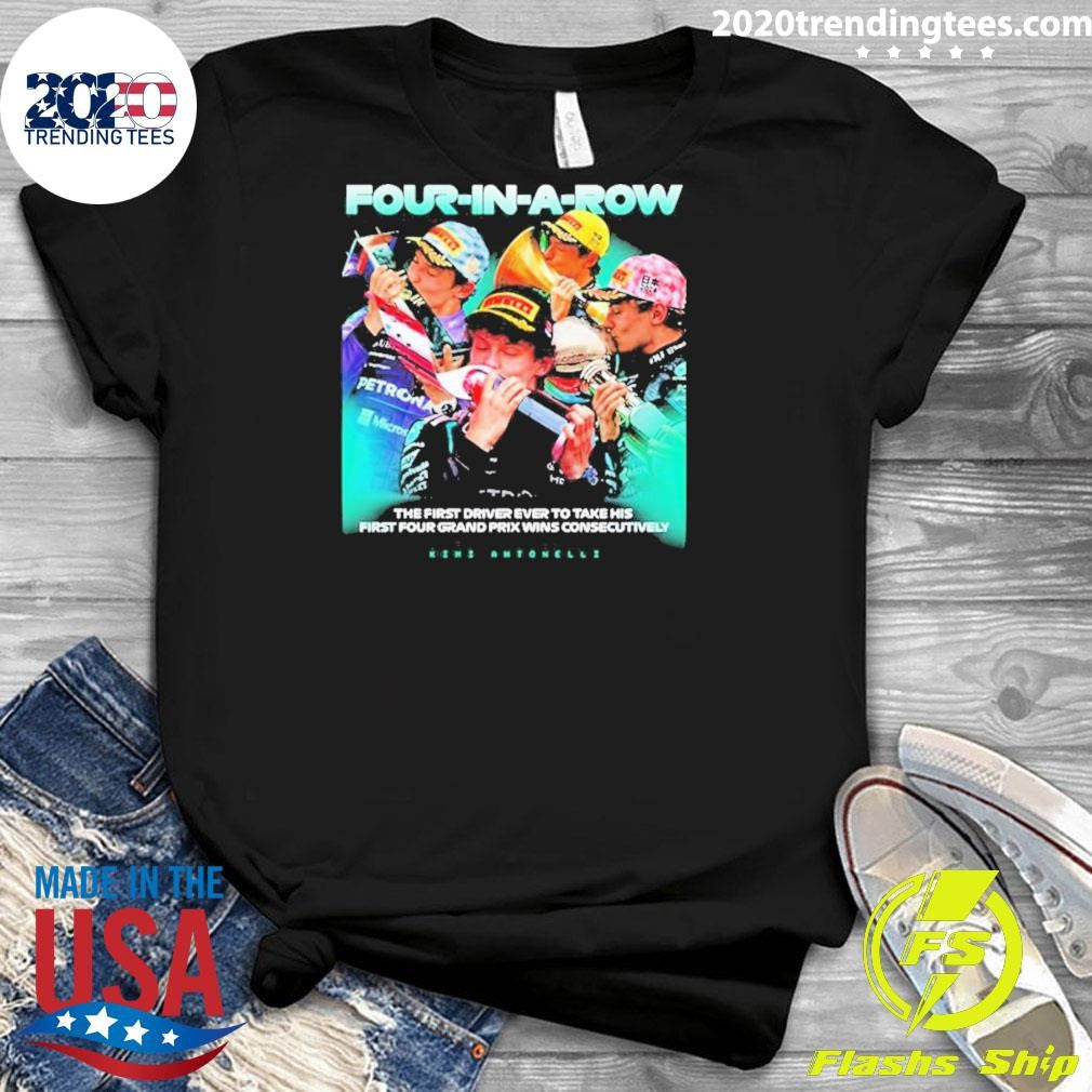 Kimi Antonelli Formula 1 Four In A Row Canadian Grand Prix 2026 Shirt