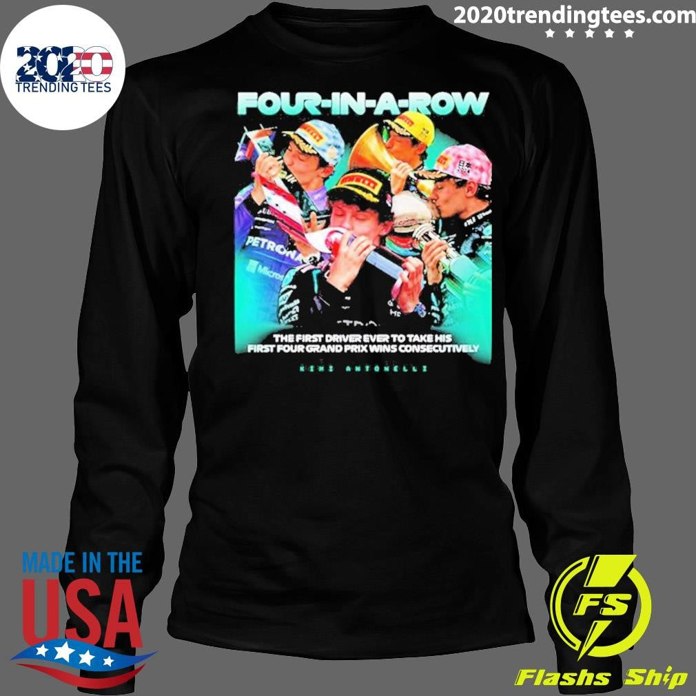 Kimi Antonelli Formula 1 Four In A Row Canadian Grand Prix 2026 Shirt
