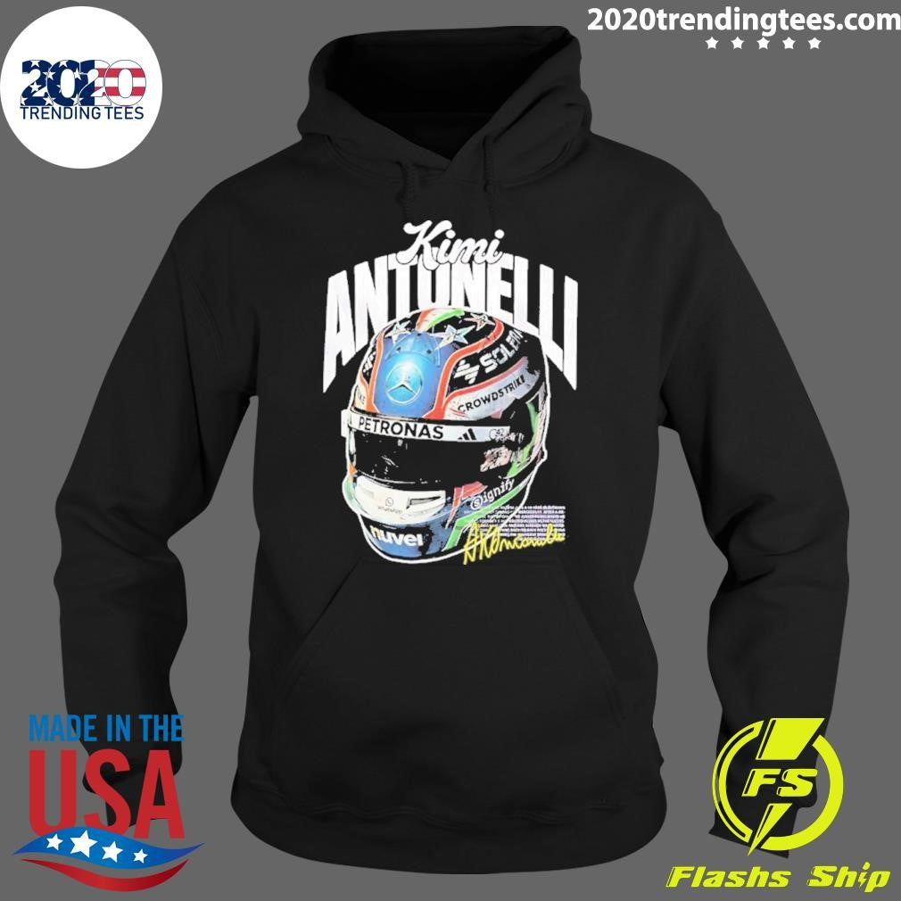 Kimi Helmet Racing Signature Helmet Vintage Shirt