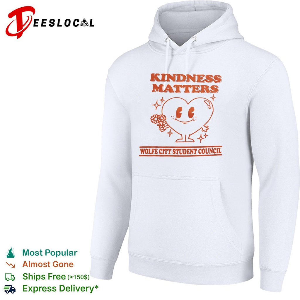 Kindness Matters Wolfe City Student Council shirt