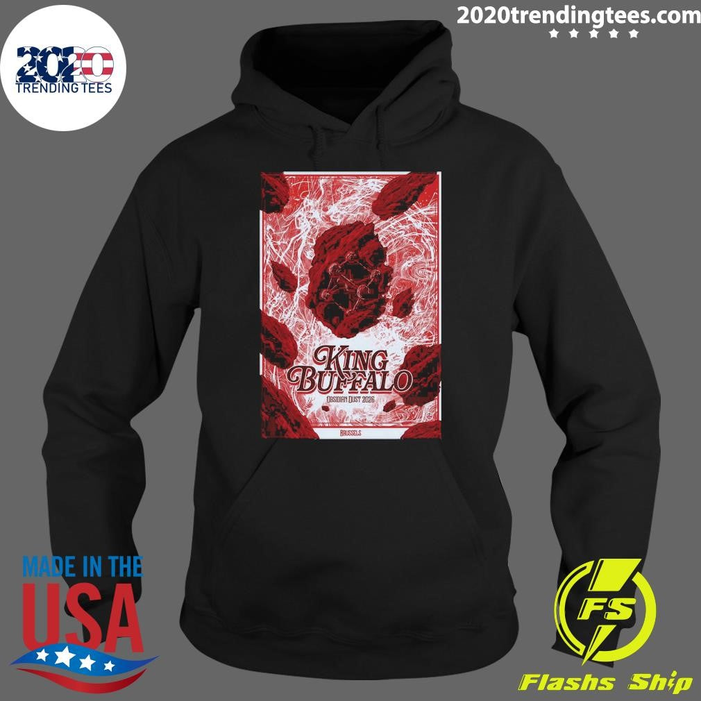 King Buffalo Obsidian Dust 2026 Brussels Belgium May 17 2026 Shirt