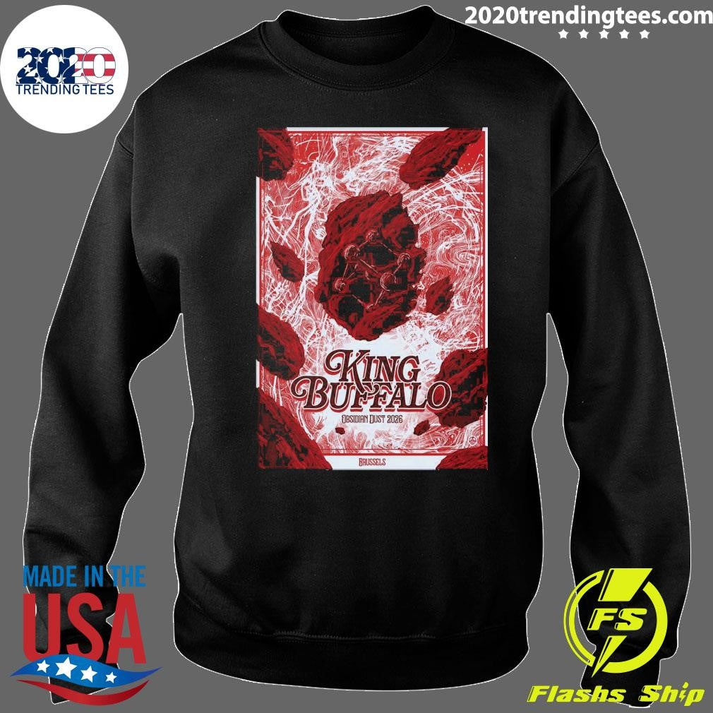 King Buffalo Obsidian Dust 2026 Brussels Belgium May 17 2026 Shirt