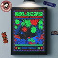 King Gizzard And The Lizard Wizard Prague Czech Republic 2025 Event Poster At Sasazu On November 11 2025 Home Decor Poster Canvas
