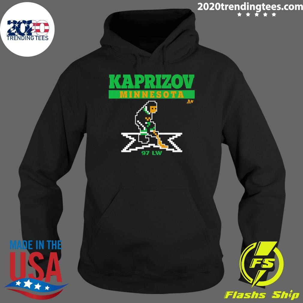 Kirill Kaprizov Minnesota Hockey Retro Shirt