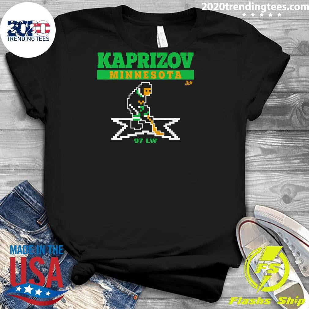 Kirill Kaprizov Minnesota Hockey Retro Shirt