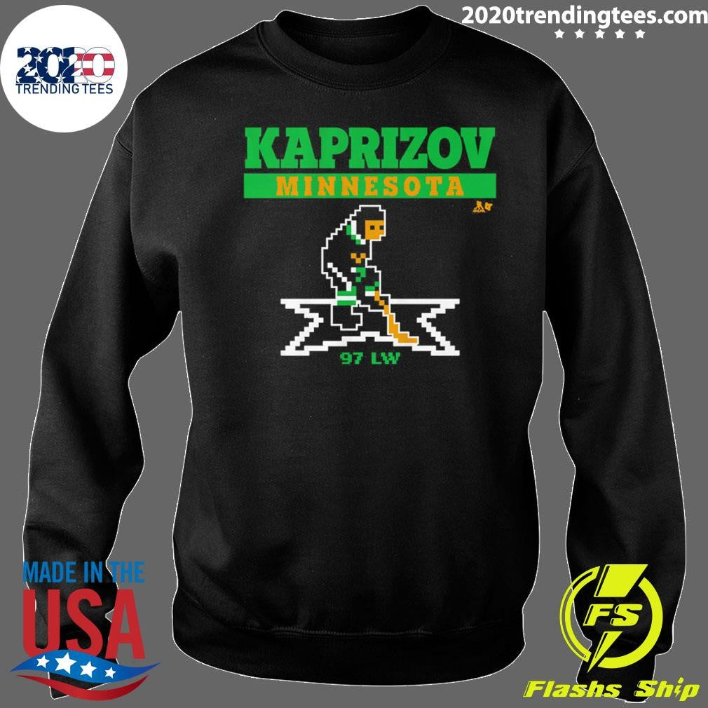 Kirill Kaprizov Minnesota Hockey Retro Shirt