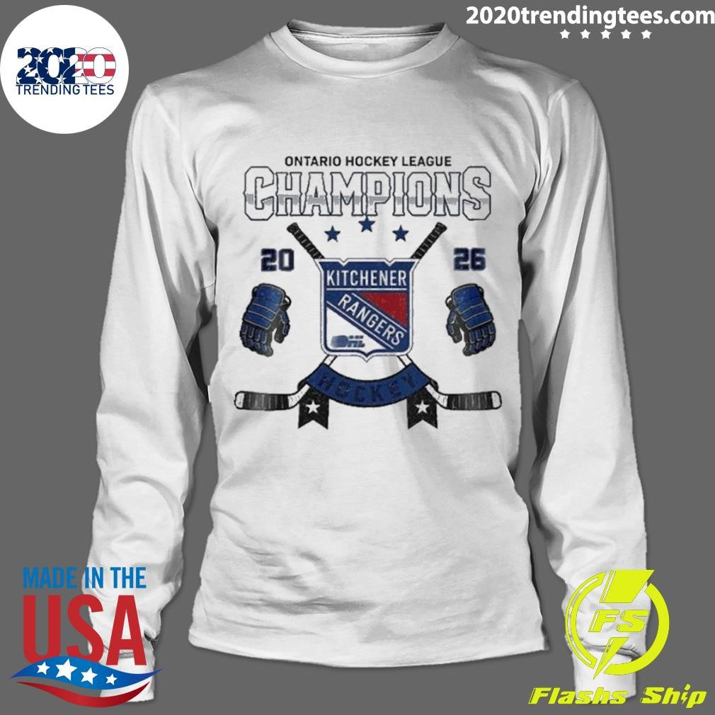 Kitchener Rangers 2026 J. Ross Robertson Cup Champions Shirt