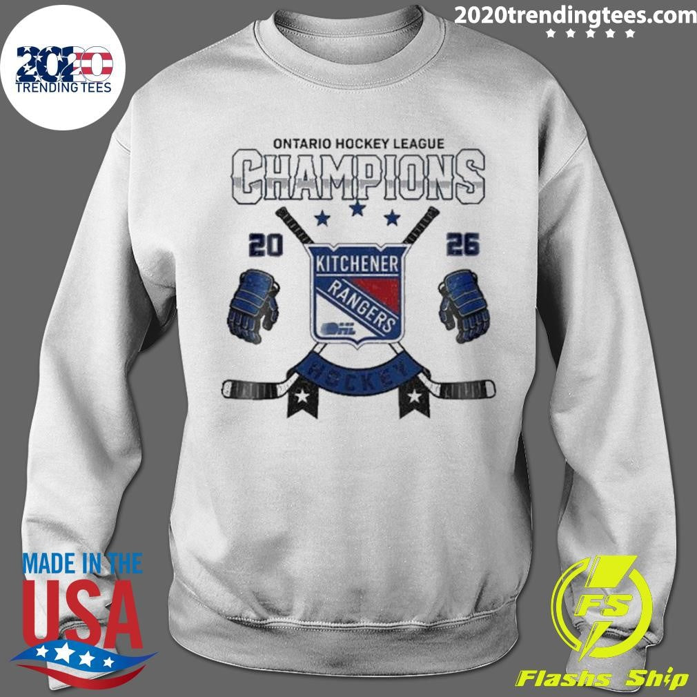 Kitchener Rangers 2026 J. Ross Robertson Cup Champions Shirt