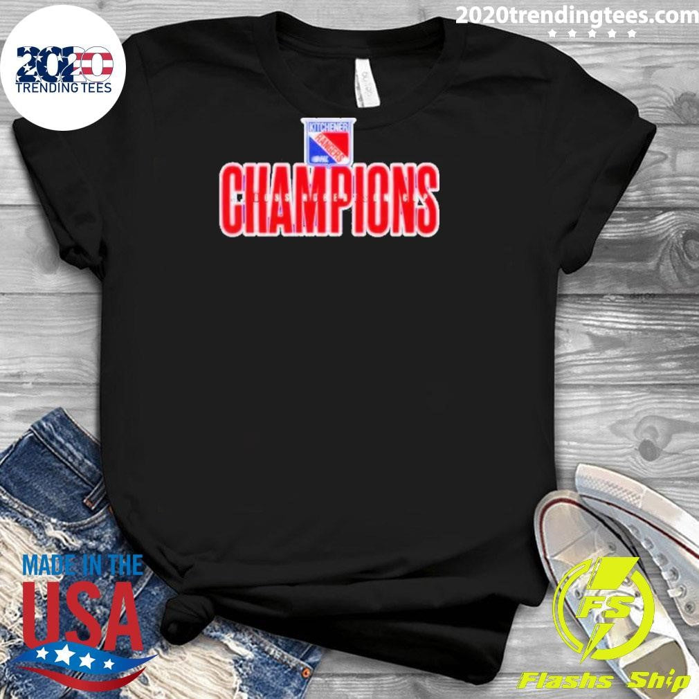 Kitchener Rangers 2026 OHL Champions Shirt