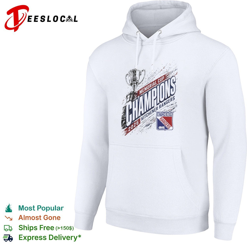 Kitchener Rangers Memorial Cup Champions 2026 logo shirt