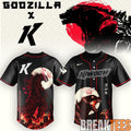 Kiwoom Heroes x Godzilla Minus Zero Baseball Jersey