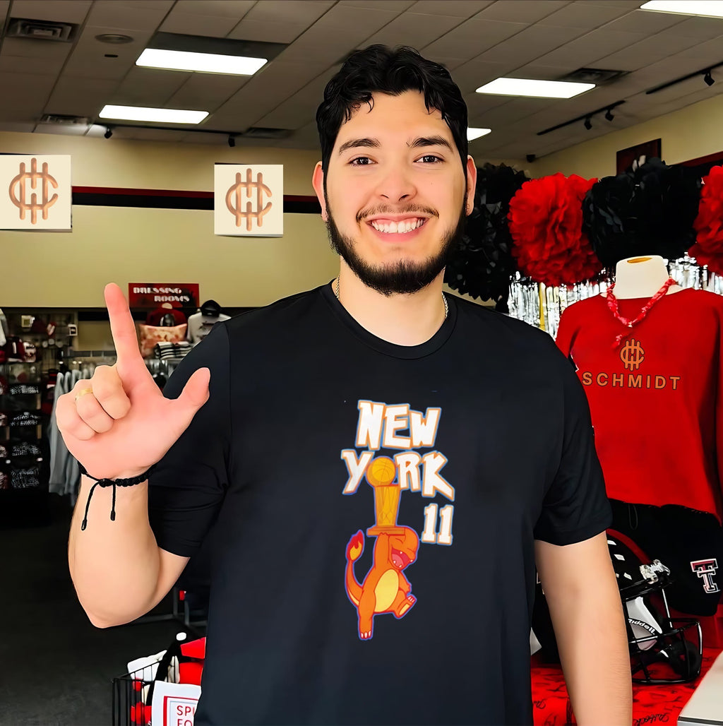 Knicks 2026 Champions Charizard Basketball shirt