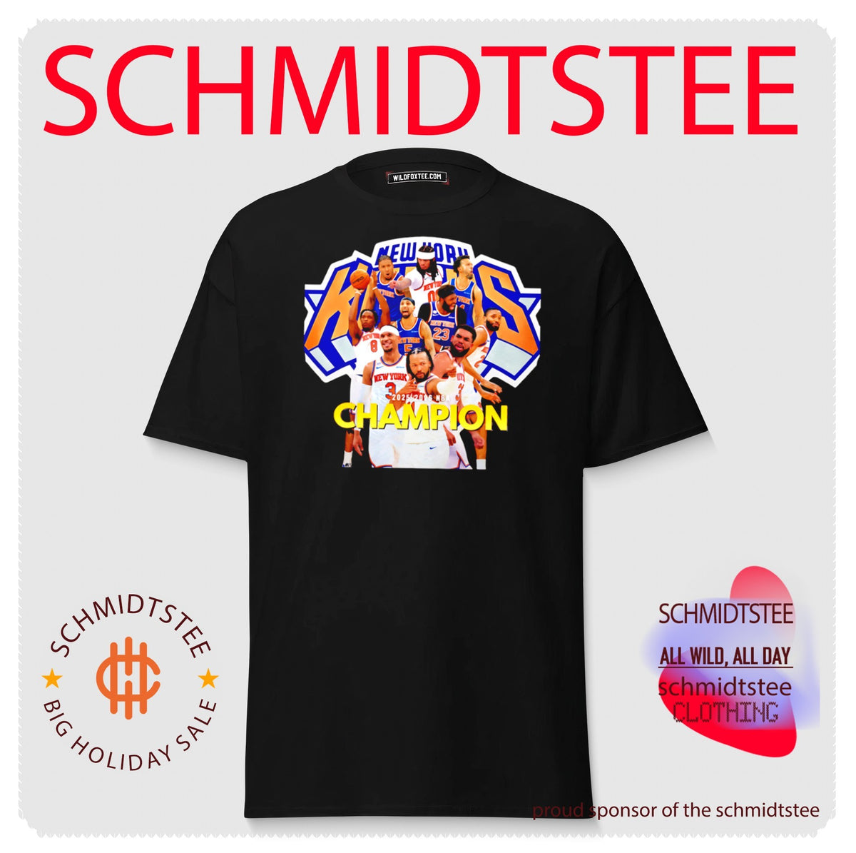 Knicks Basketball World Champion 2026 graphic shirt