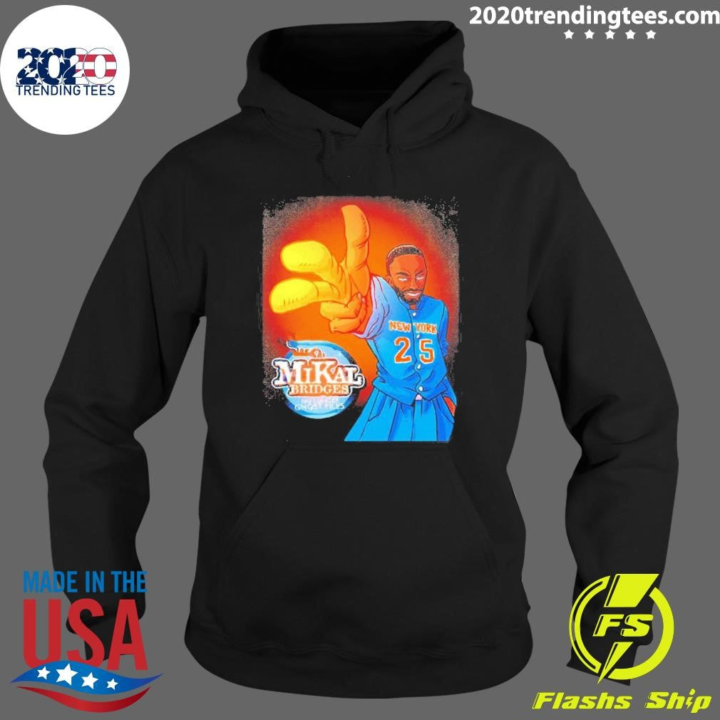 Knicks Mikal Bridges No Longer Ghost Files Shirt