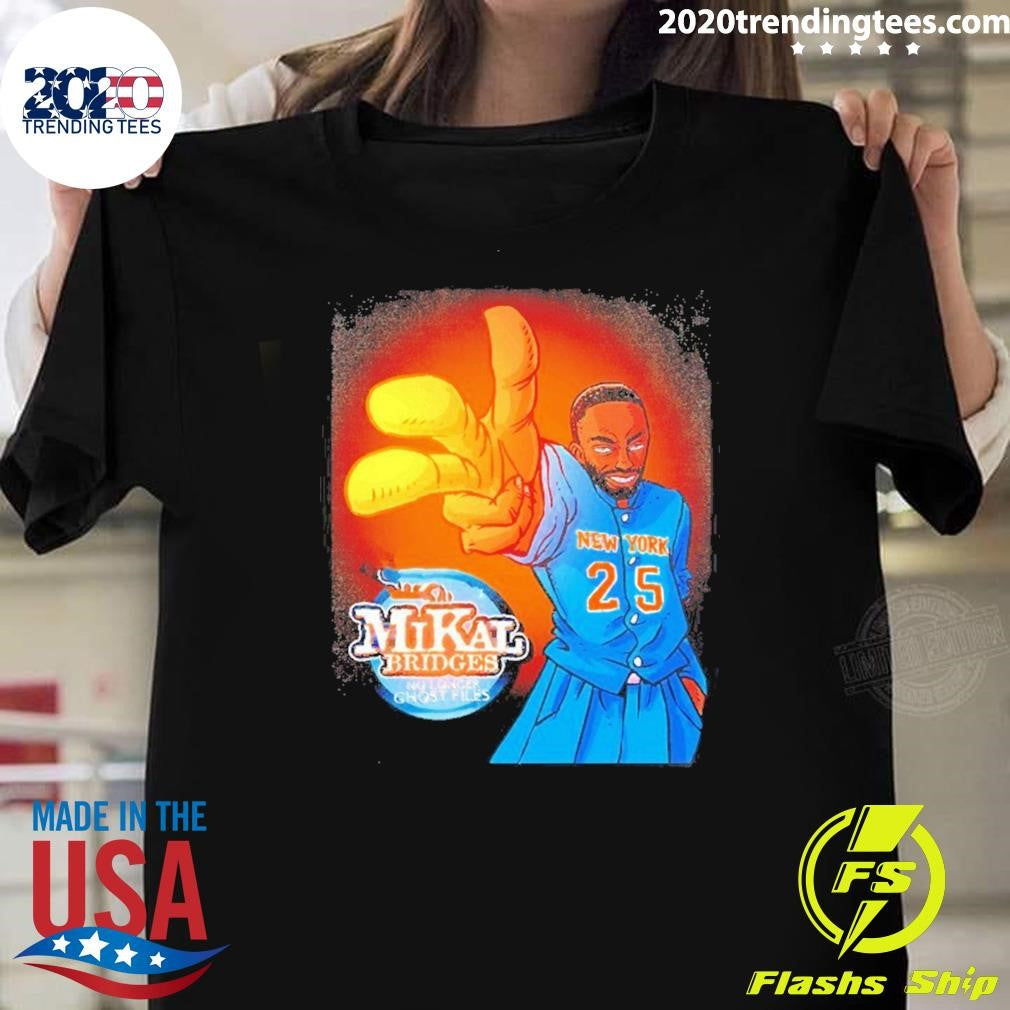 Knicks Mikal Bridges No Longer Ghost Files Shirt