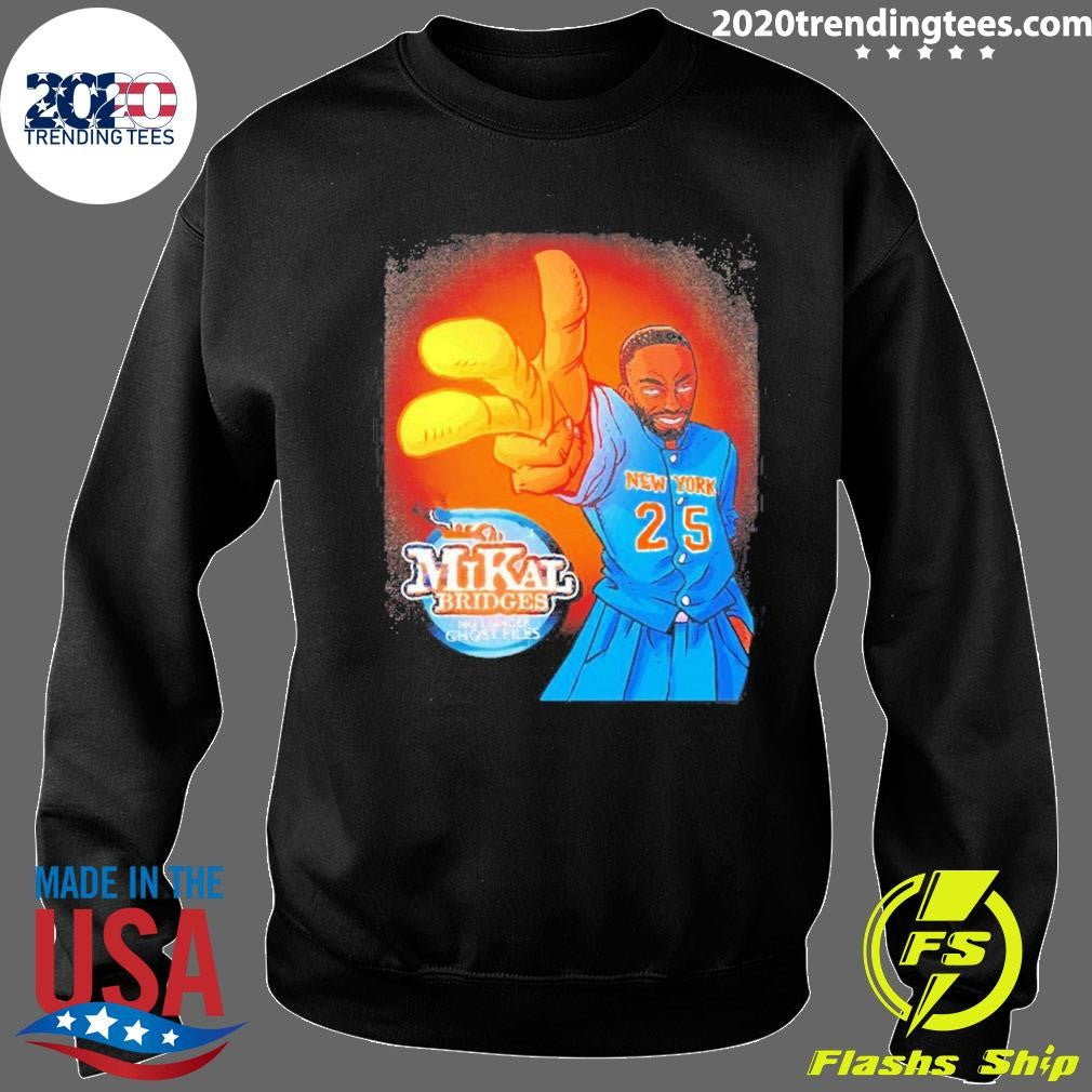 Knicks Mikal Bridges No Longer Ghost Files Shirt