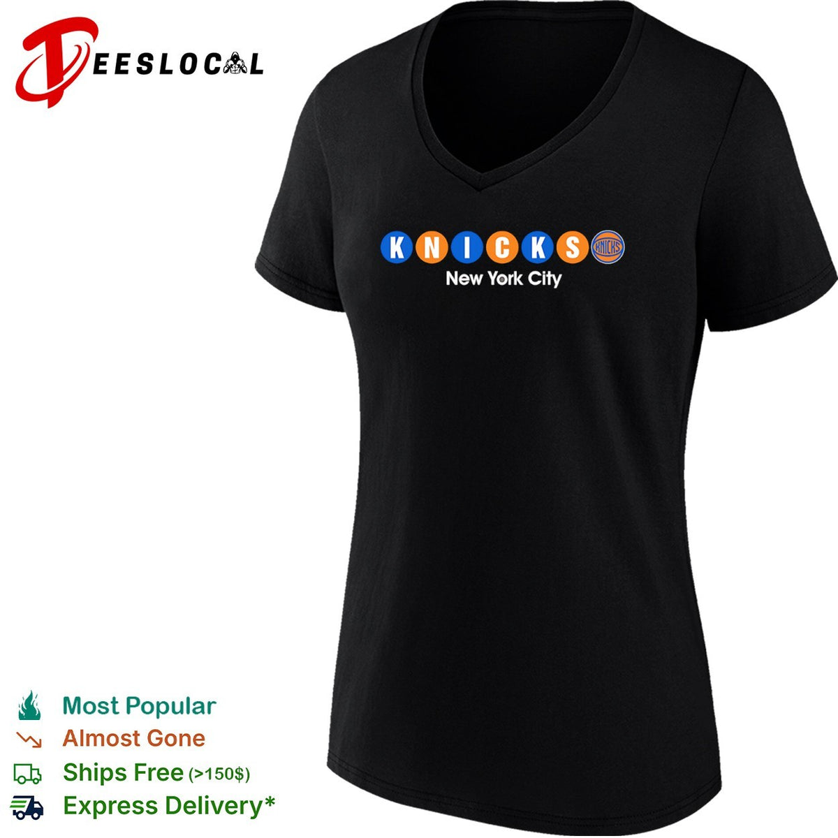 Knicks New York City Subway Logo NBA Basketball Team Shirt