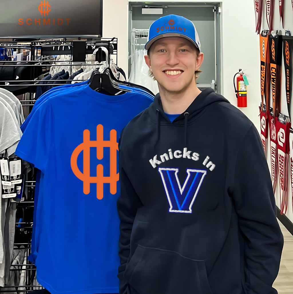 Knicks in Five Basketball Team Villanova Wildcats logo shirt