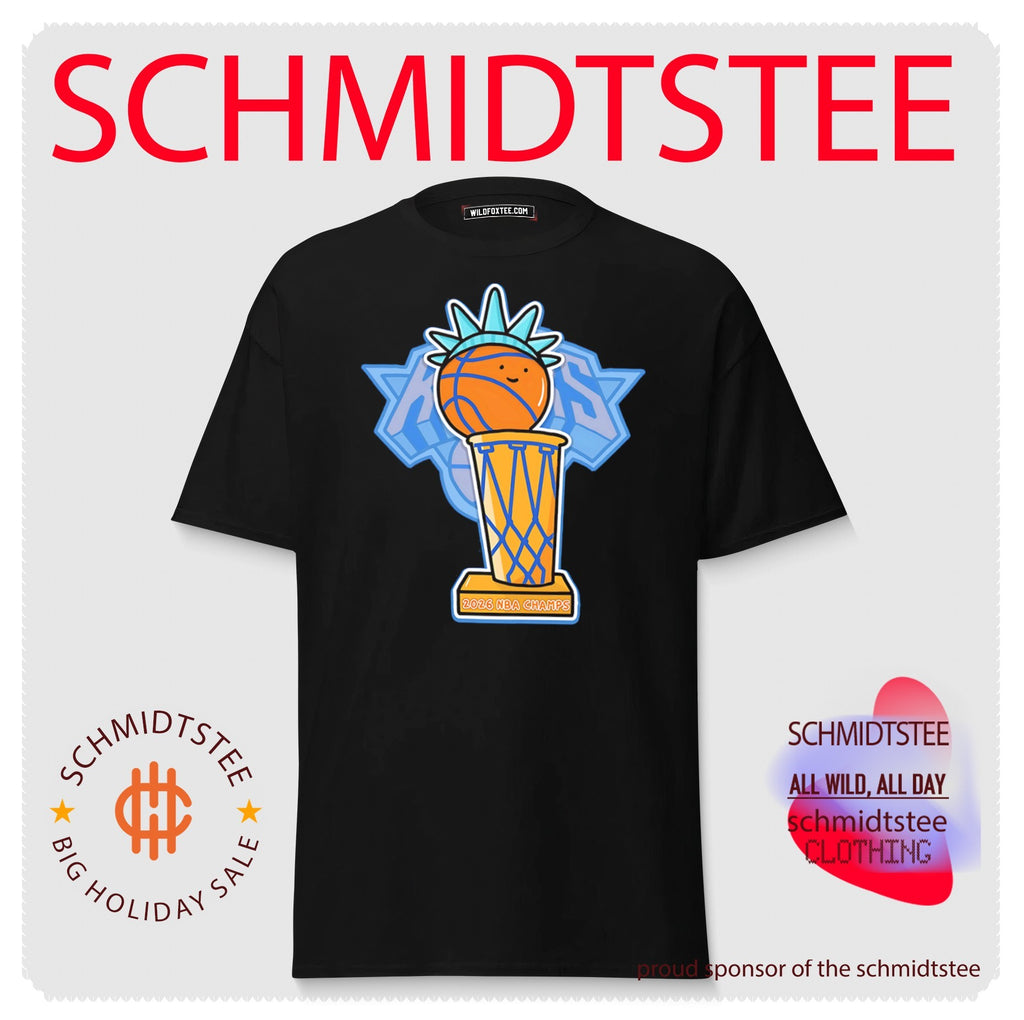 Knicks in Five World Champs 2026 trophy paint shirt