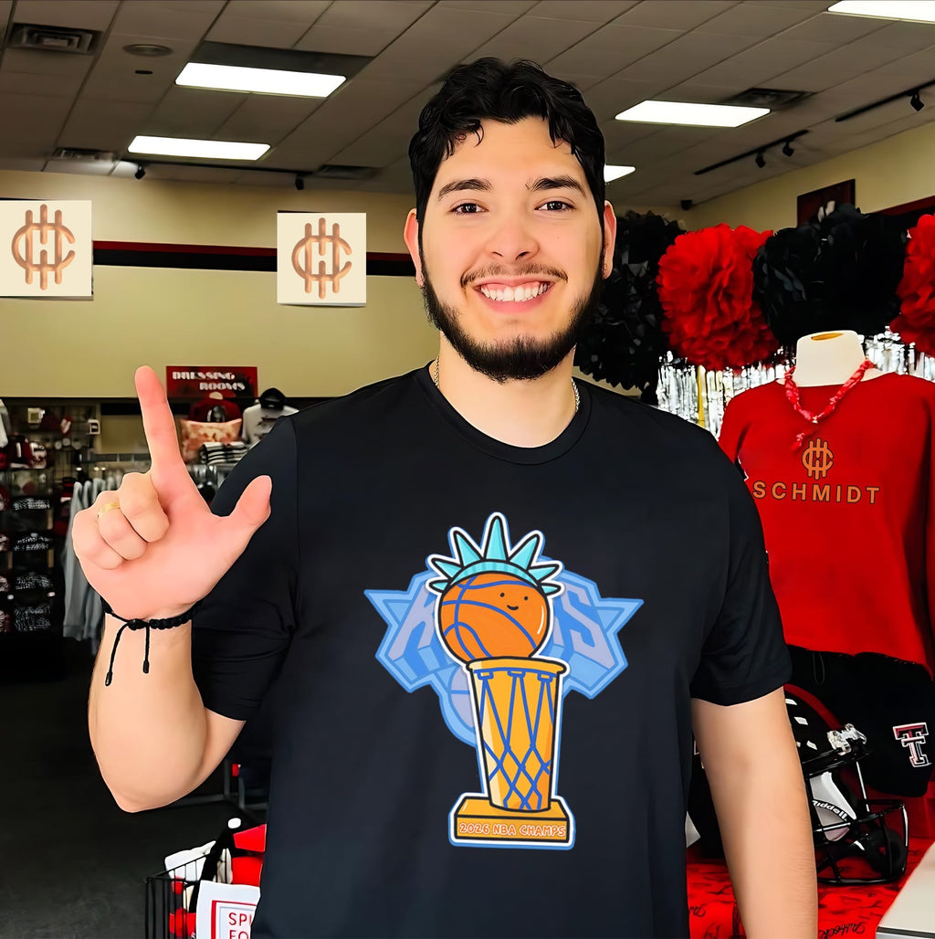 Knicks in Five World Champs 2026 trophy paint shirt
