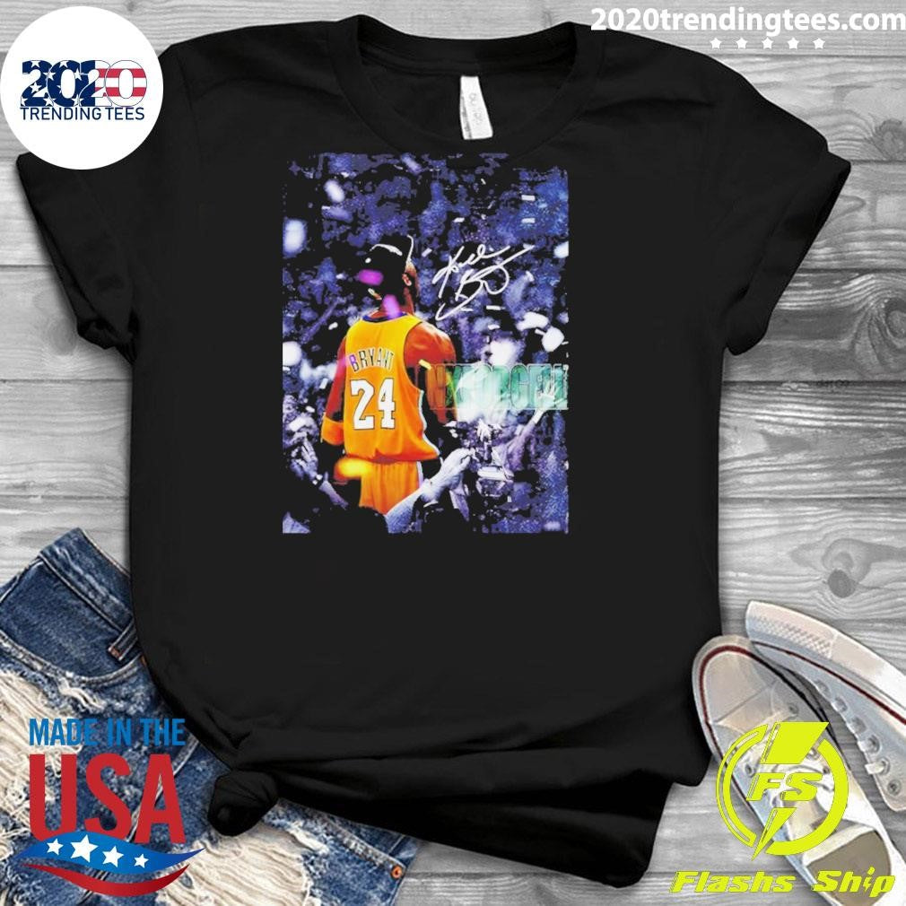 Kobe Bryant Los Angeles Lakers Basketball Game Day Signature Shirt