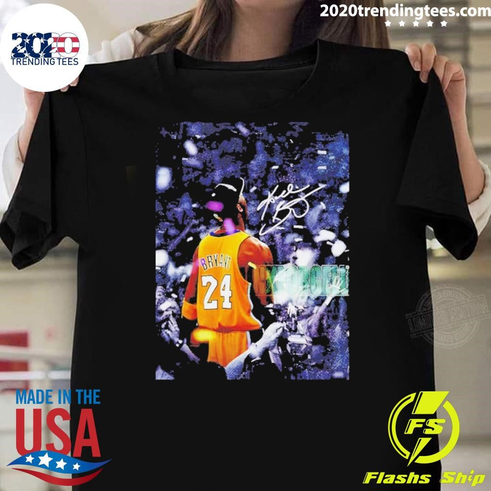 Kobe Bryant Los Angeles Lakers Basketball Game Day Signature Shirt