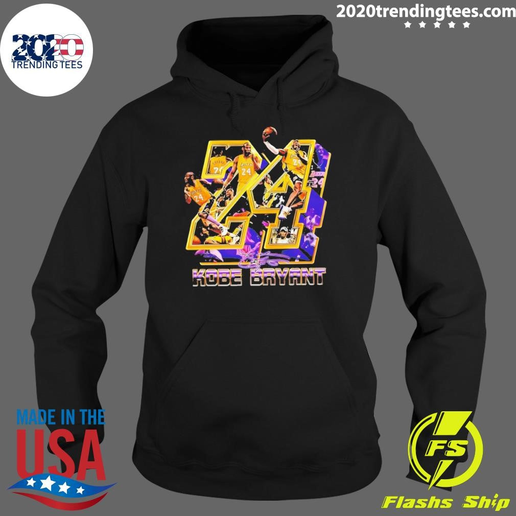 Kobe Bryant Los Angeles Lakers Basketball Legend Tribute Signature Shirt