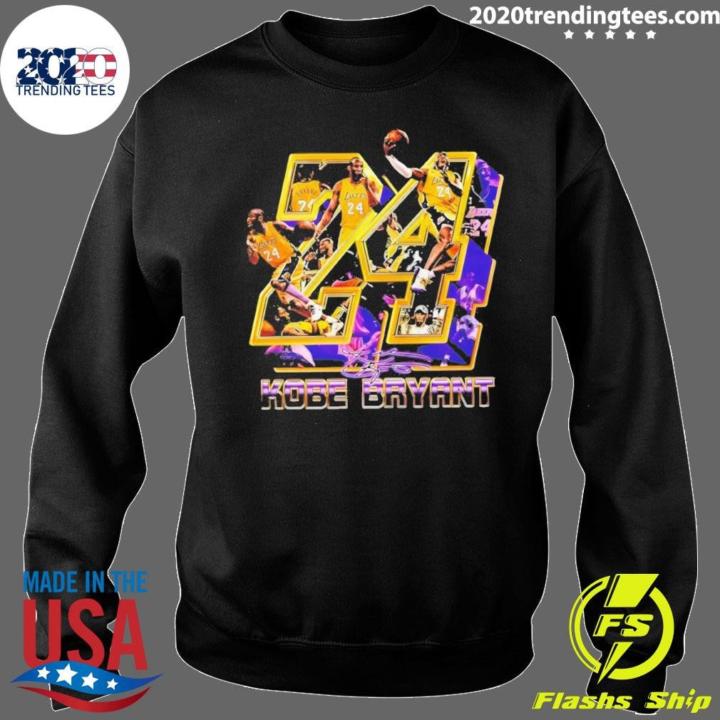 Kobe Bryant Los Angeles Lakers Basketball Legend Tribute Signature Shirt