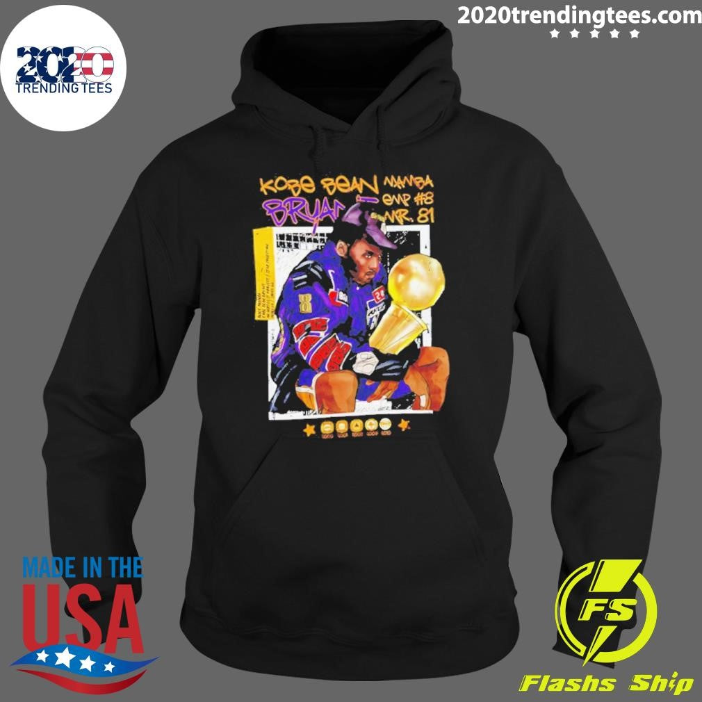 Kobe Iconic Champion Tribute Pose La Basketball Shirt