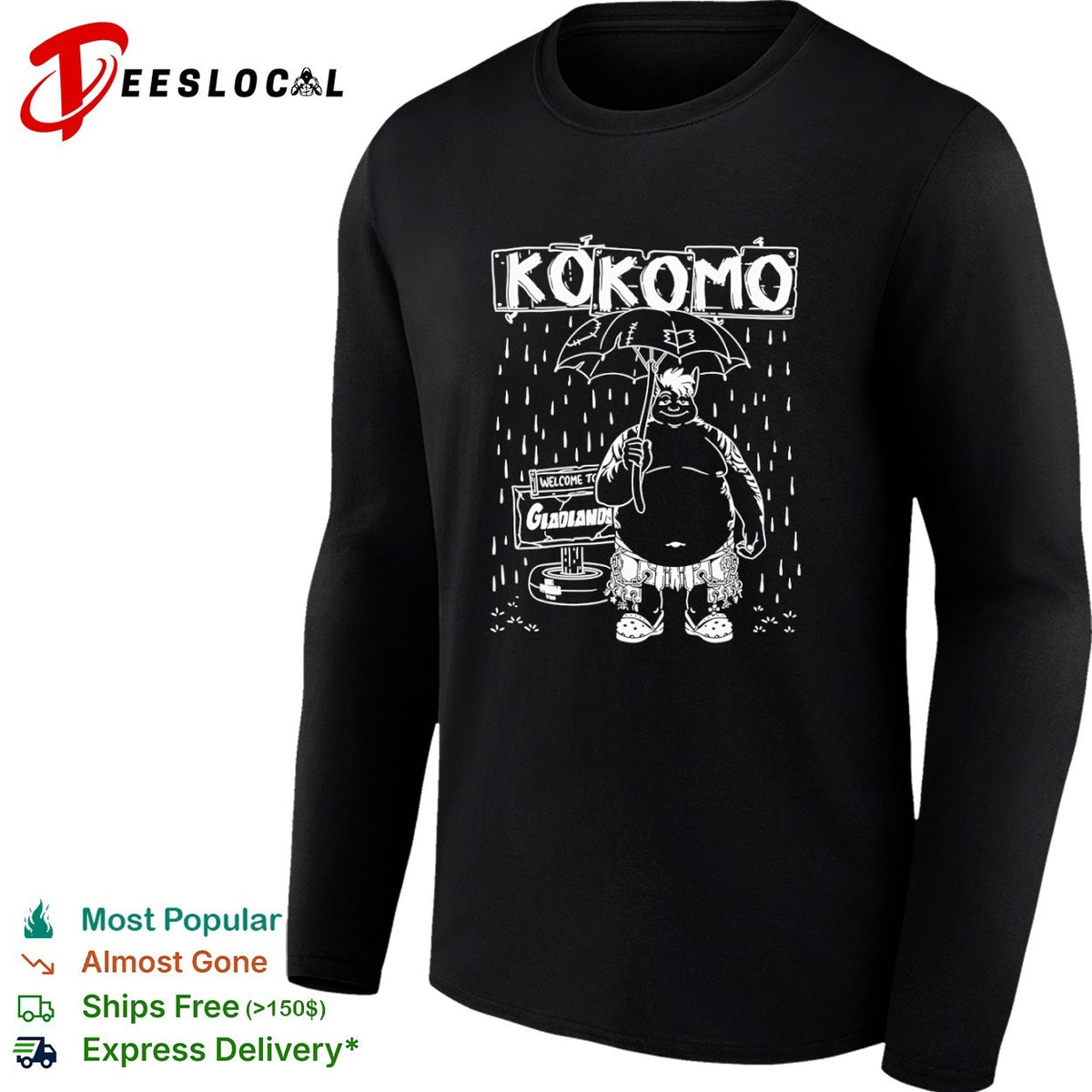 Kokomo Gladlands Welcome to Parody shirt