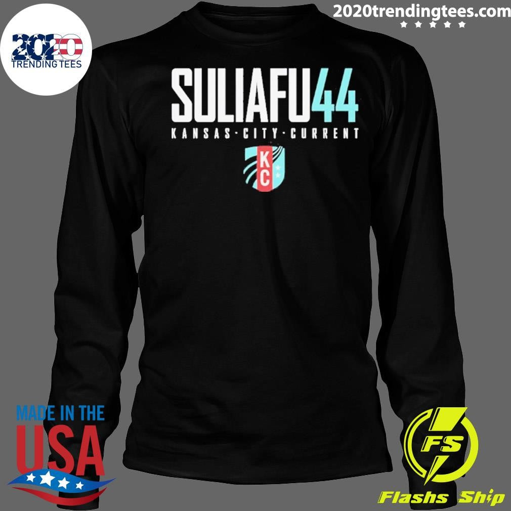 Kolo Suliafu 44 Nwsl Kansas City Current Name And Number Shirt