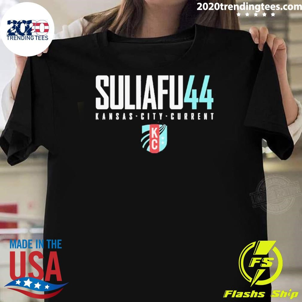 Kolo Suliafu 44 Nwsl Kansas City Current Name And Number Shirt