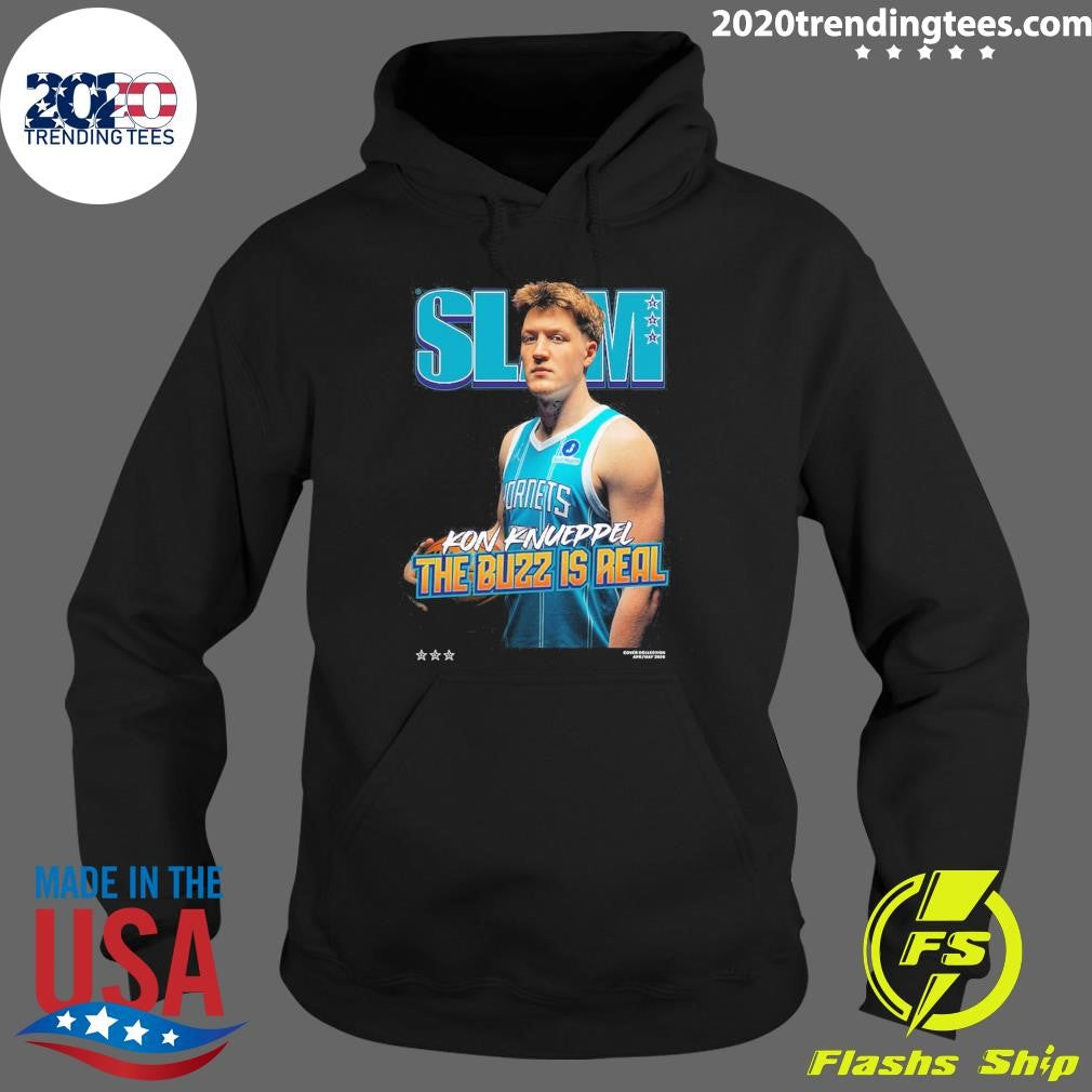 Kon Knueppel The Buzz Is Real Charlotte Hornets SLAM Shirt