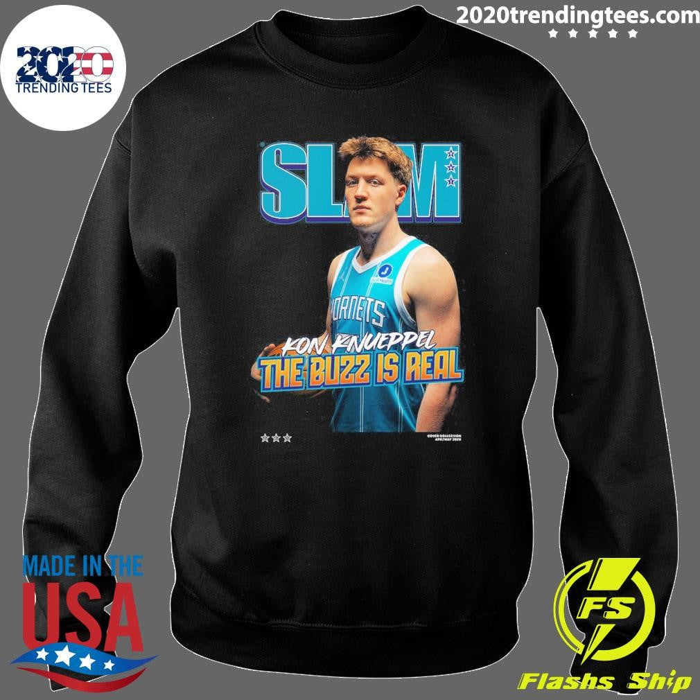 Kon Knueppel The Buzz Is Real Charlotte Hornets SLAM Shirt