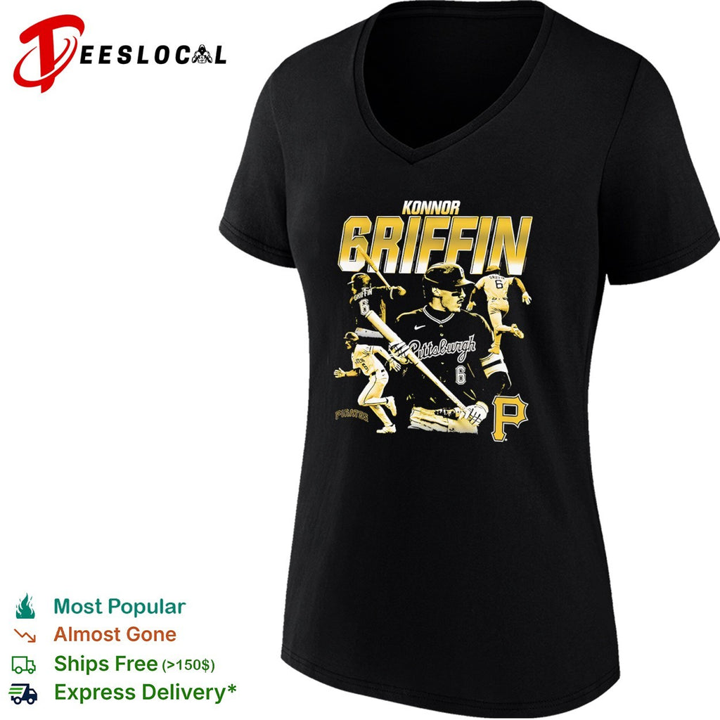 Konnor Griffin Pittsburgh Pirates MLB Player Collage shirt