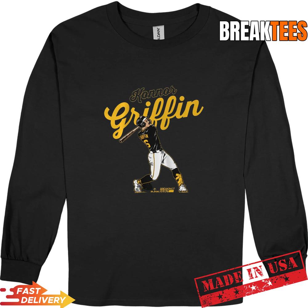Konnor Griffin Slugger Swing Vintage Graphic Shirt