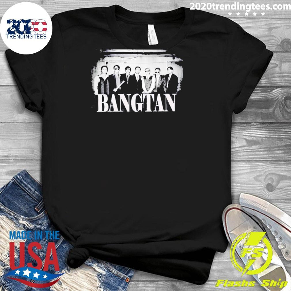 Kpop Bangtan Kpop 7 Member Boy Band Shirt
