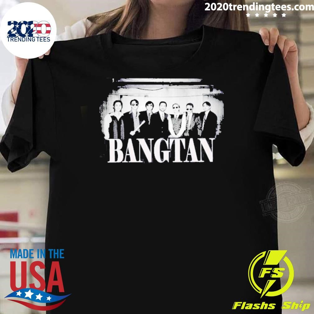 Kpop Bangtan Kpop 7 Member Boy Band Shirt