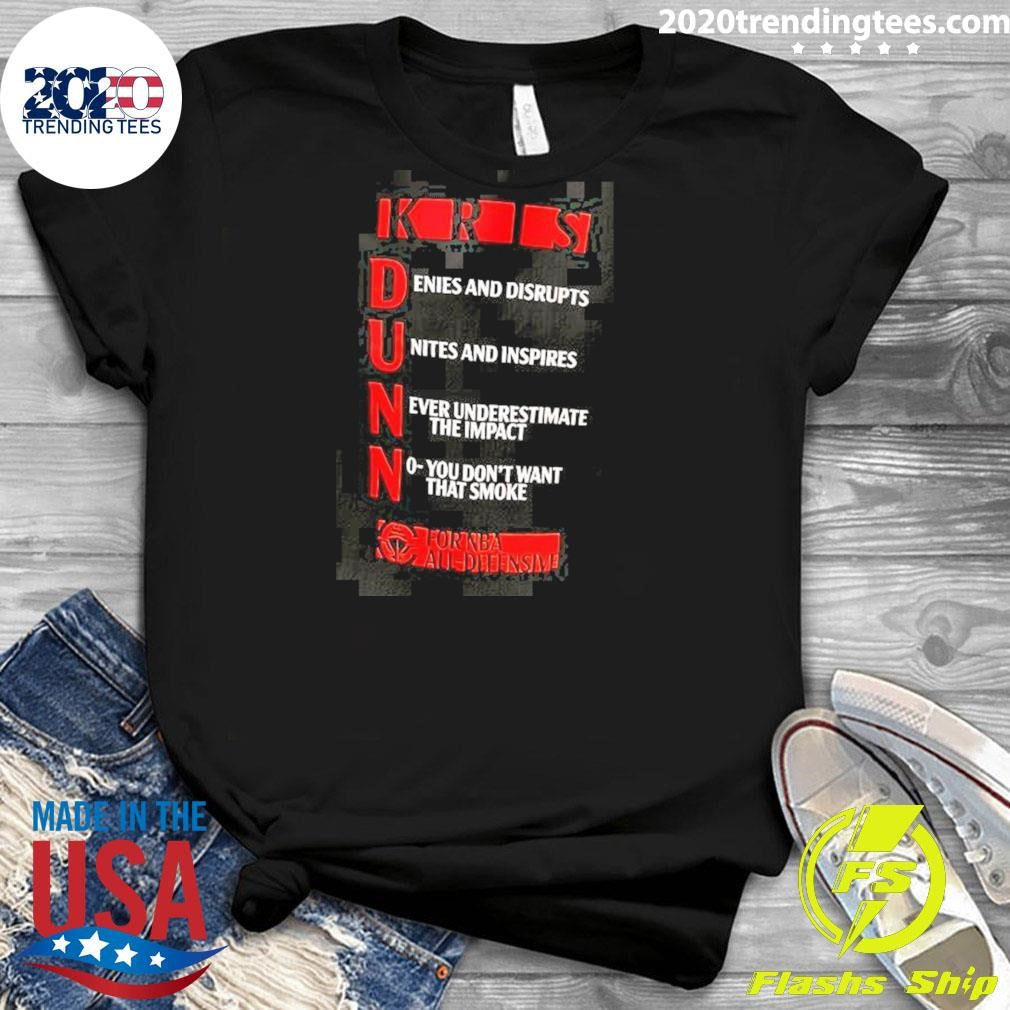 Kris Dunn Los Angeles Clippers for NBA All-Defensive 2026 Shirt