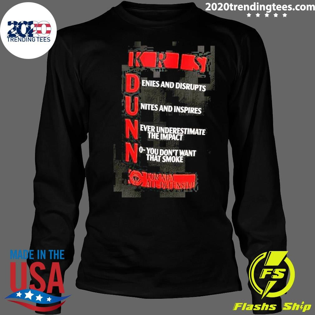 Kris Dunn Los Angeles Clippers for NBA All-Defensive 2026 Shirt