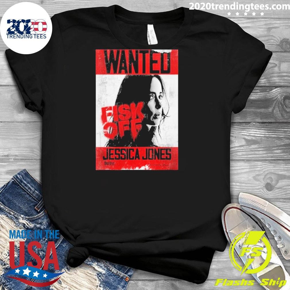 Krysten Ritter As Jessica Jones Wanted For Daredevil Born Again Season 2 Shirt