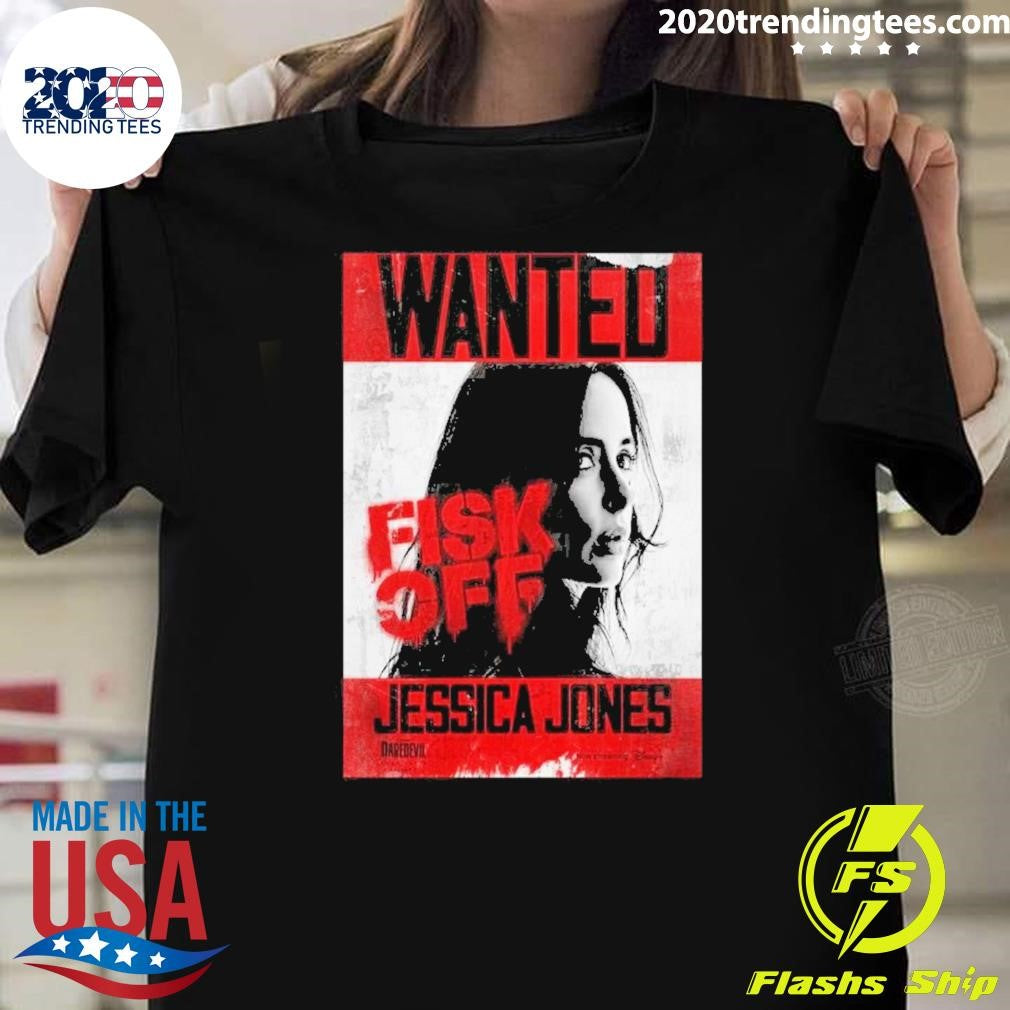 Krysten Ritter As Jessica Jones Wanted For Daredevil Born Again Season 2 Shirt