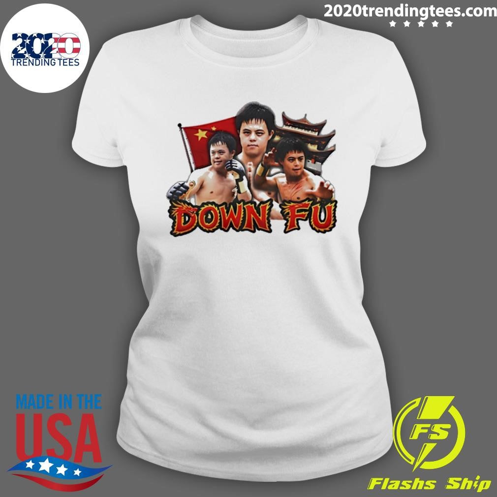 Kung Fu Down Fu Meme Shirt