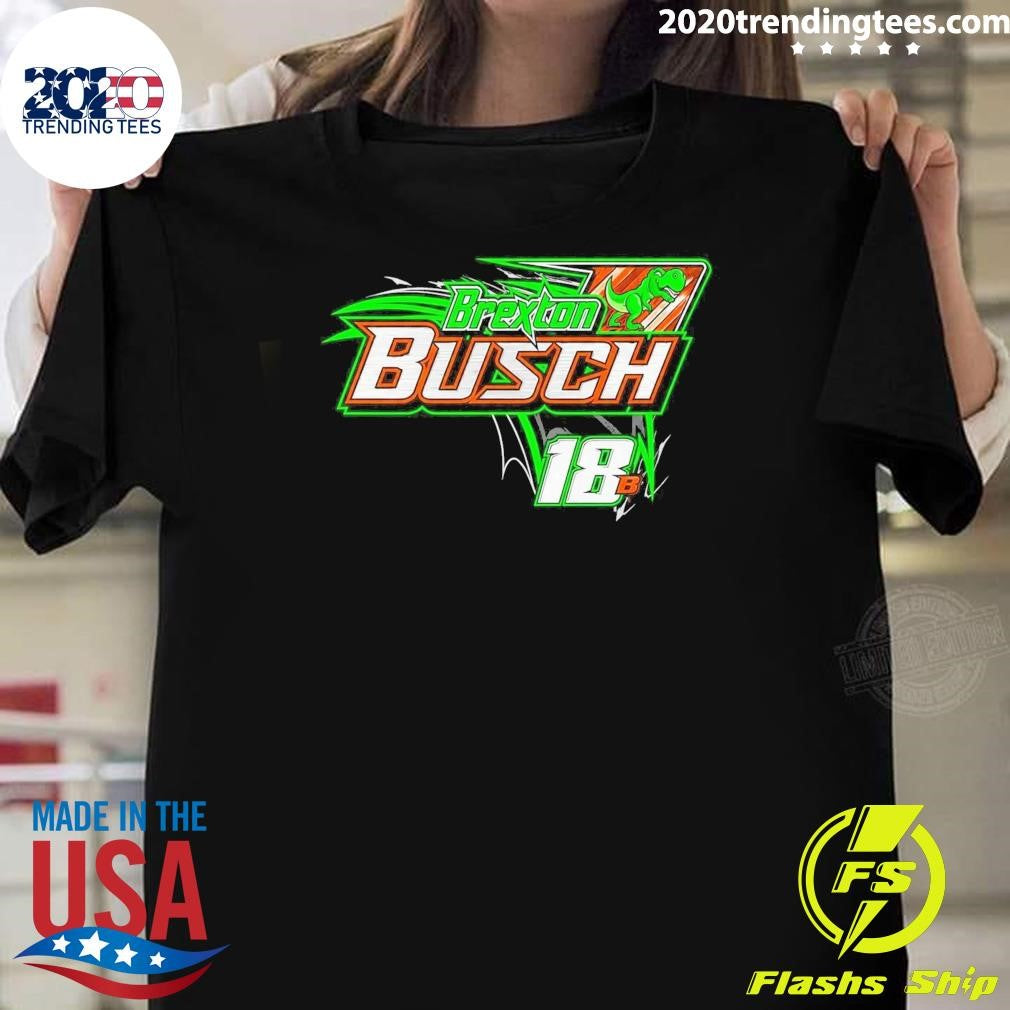 Kyle Busch 18 Brexton Tribute Vintage Shirt