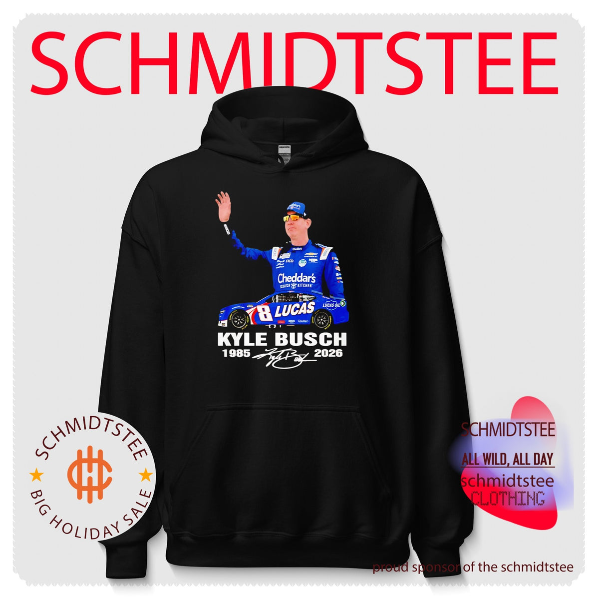 Kyle Busch 1985 2026 Signature Shirt