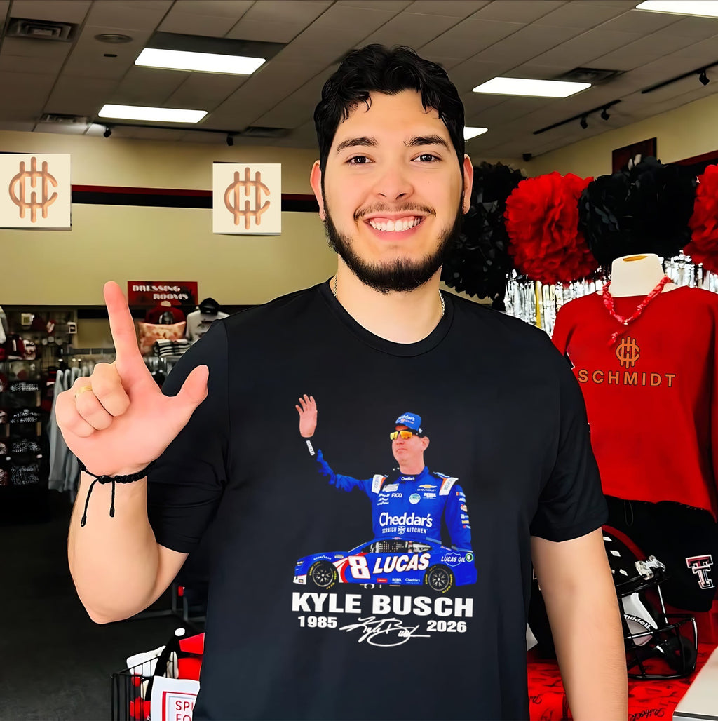 Kyle Busch 1985 2026 Signature Shirt