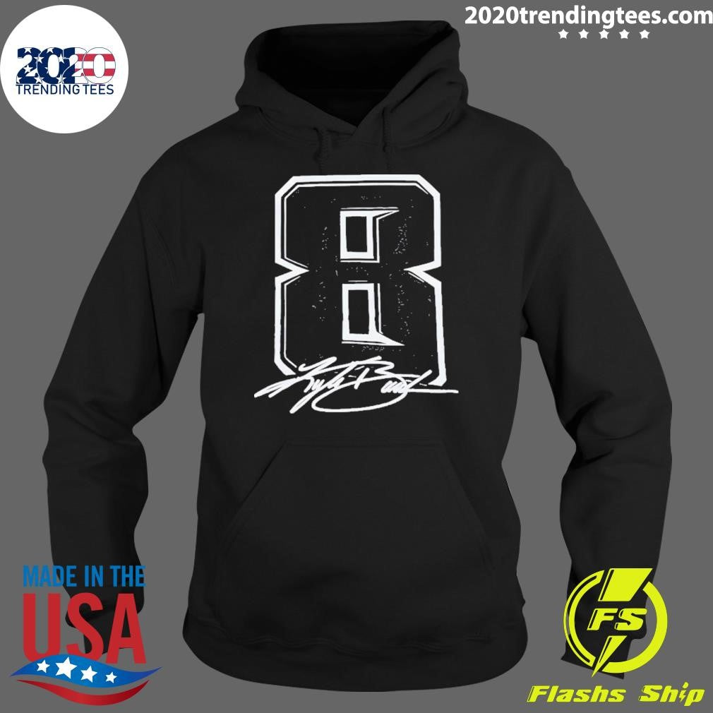 Kyle Busch 8 Signature Memorial Shirt