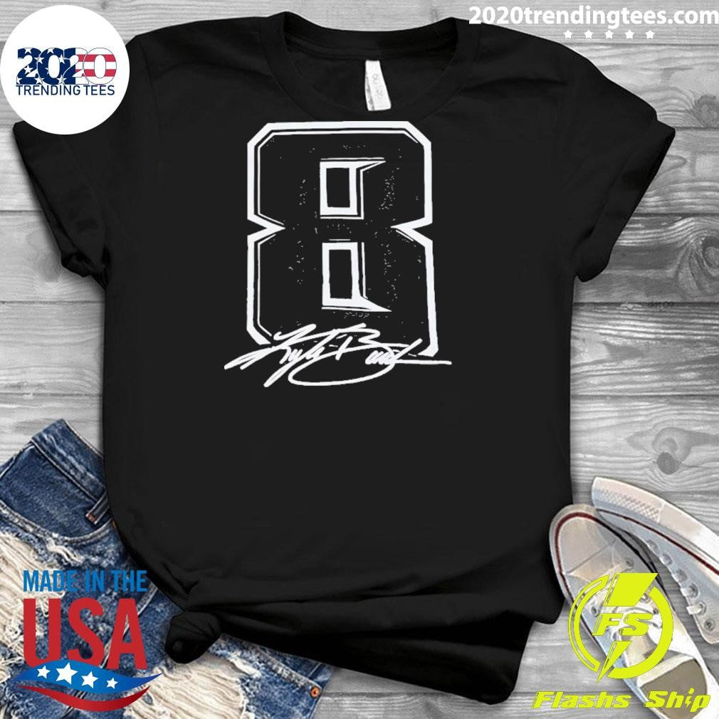 Kyle Busch 8 Signature Memorial Shirt